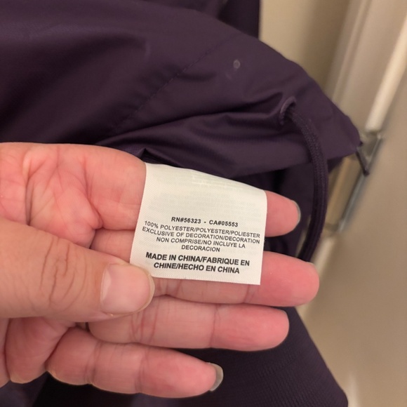 Nike SB Purple Zip-Up Windbreaker Jacket Size Large Many zippered Pockets - Picture 14 of 16